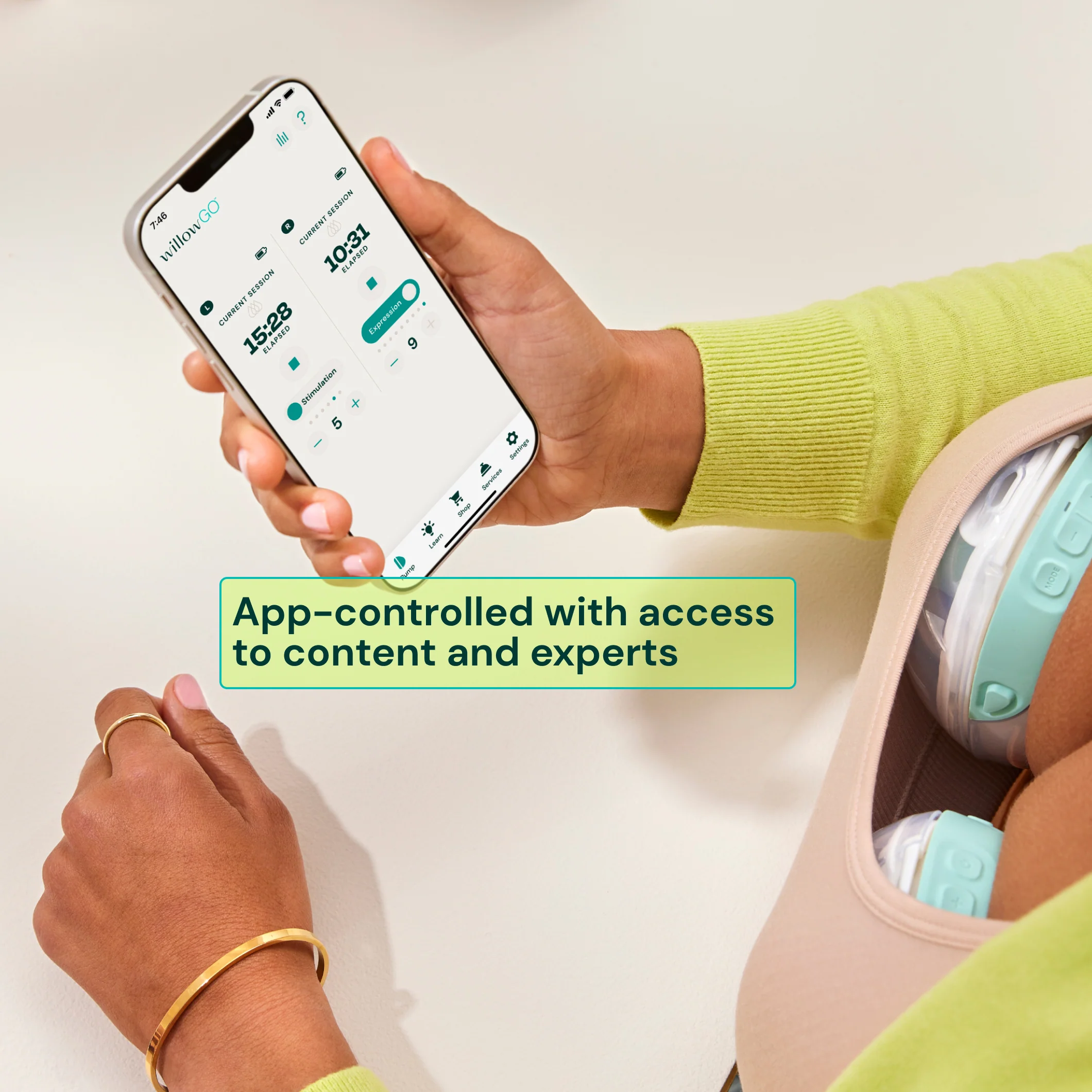 Willow Go® Wearable Breast Pump - Image 4