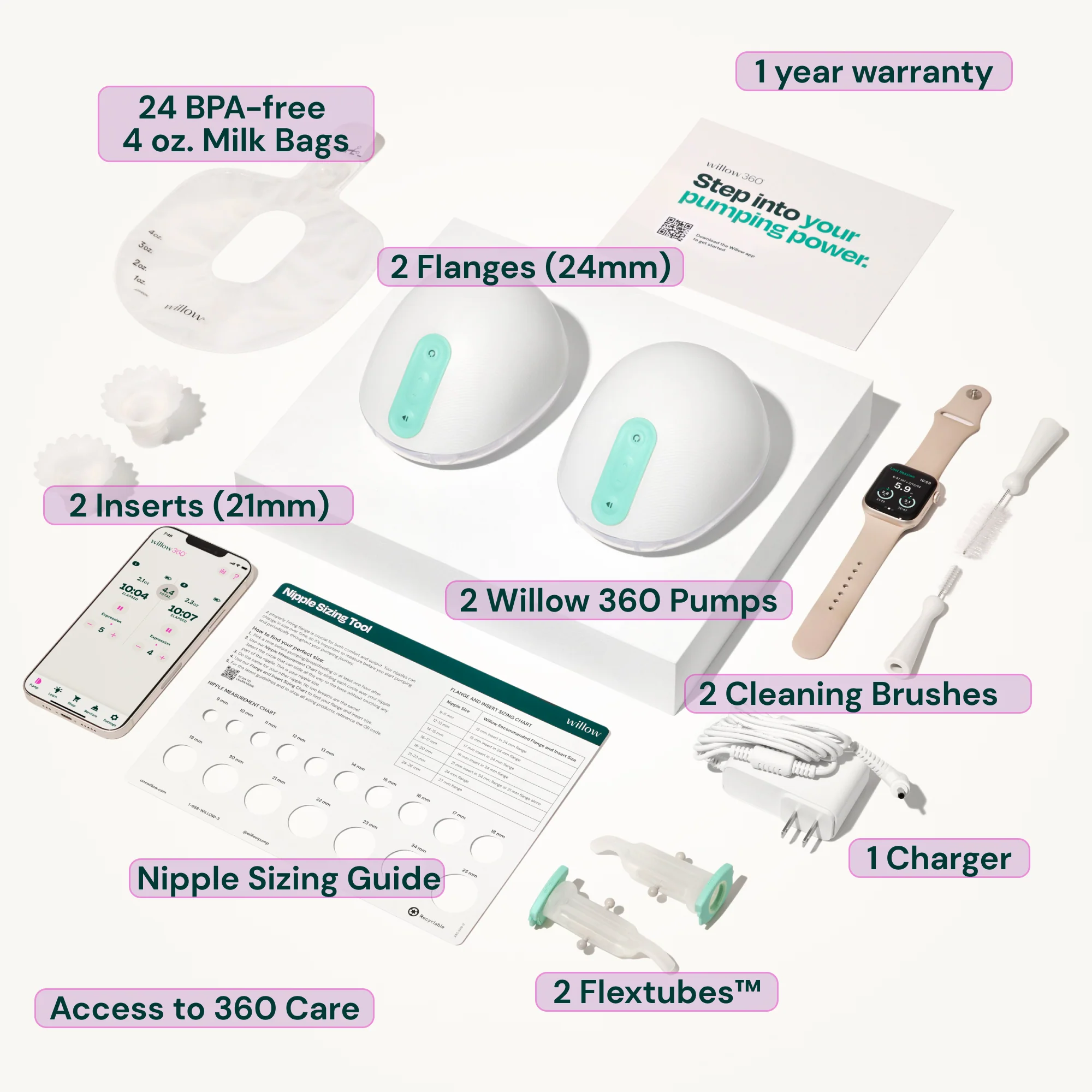 Willow 360® Wearable Breast Pump - Image 8